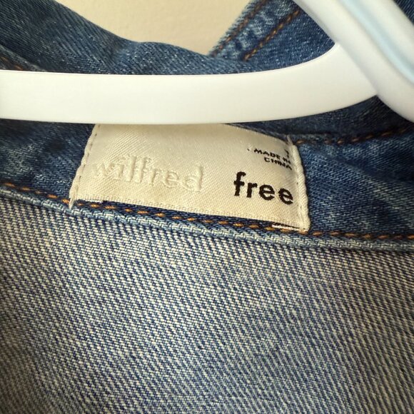 Wilfred Free Denim Shirt - Picture 2 of 5